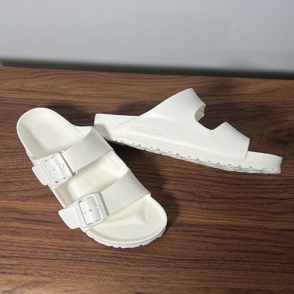 Birkenstock Arizona EVA Sandals Women’s 37 US 6-6.5 White Waterproof Slides